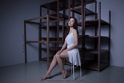 Indoor High-End Conceptual Photoshoot - Skylar Tay Shixuan @ Pearl's Hill Terrace
