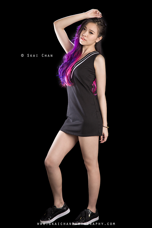 Modelling portfolio photoshoot with Ashley Xuanxuan at Tanjong Pagar