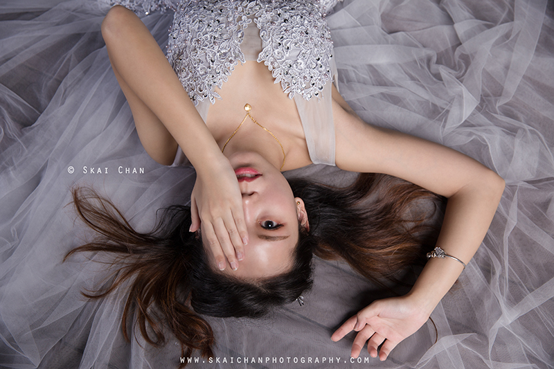 Night bridal / wedding photoshoot with Siaw Jo at HortPark