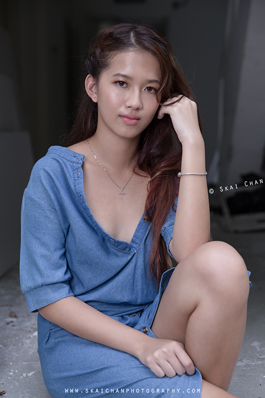 Fashion photoshoot with Melanie at Pearl's Hill Terrace