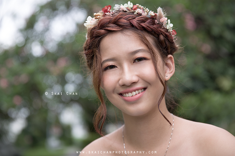 Bridal / Wedding photoshoot with Melanie at Pearl's Hill City Park