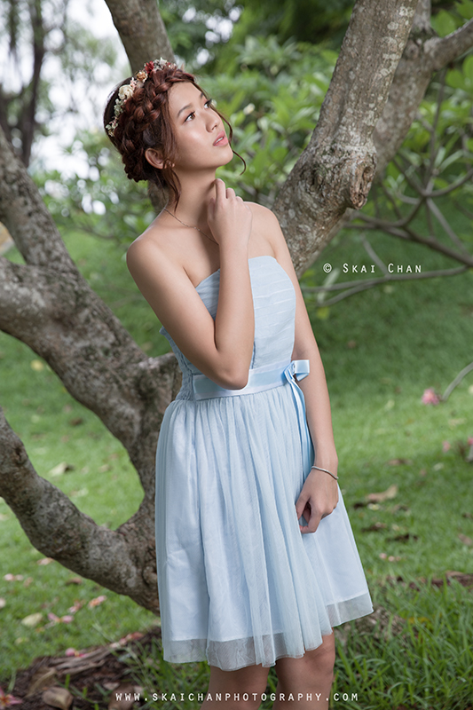 Bridal / Wedding photoshoot with Melanie at Pearl's Hill City Park