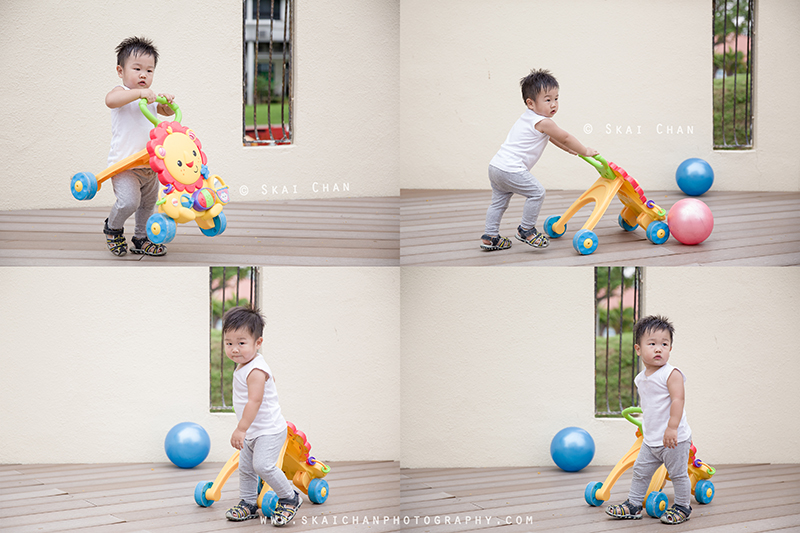 Children photoshoot with Nicholas Chan Jun En at home