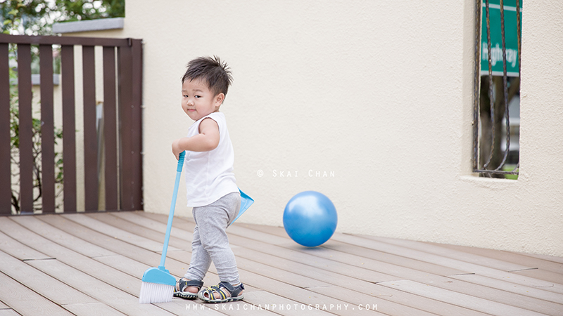 Children photoshoot with Nicholas Chan Jun En at home