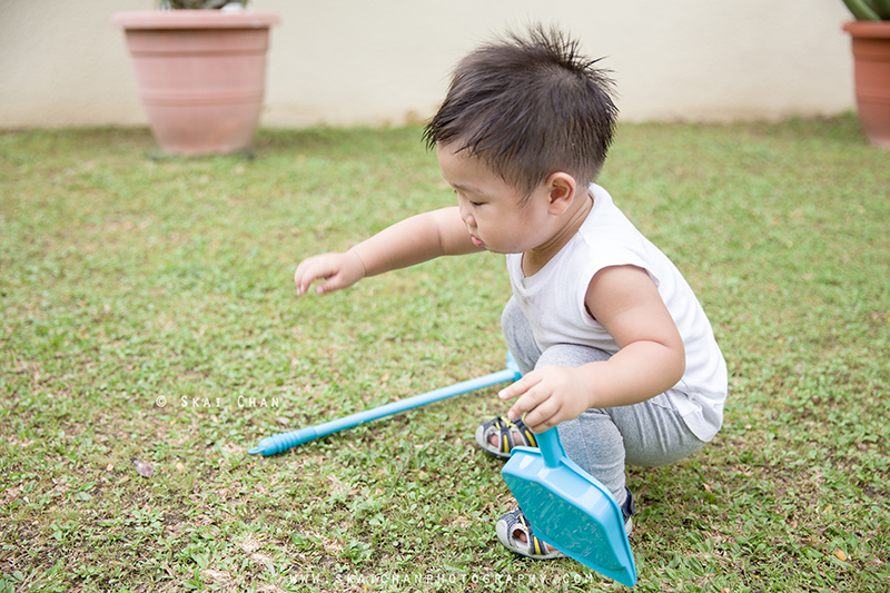 Children photoshoot with Nicholas Chan Jun En at home