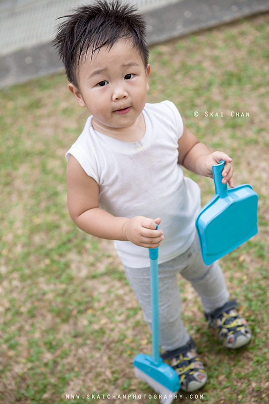 Children photoshoot with Nicholas Chan Jun En at home