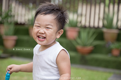 Indoor Casual Children Photoshoot - Nicholas Chan Jun En @ Home
