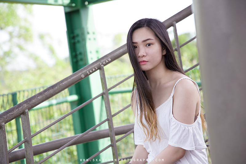 Outdoor Women's Hiking Photoshoot - Angela Arlene Quek @ Macritchie Reservoir