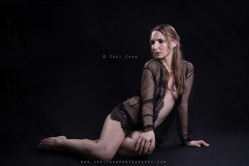 Lingerie photoshoot with Ko at Tanjong Pagar (photography studio)