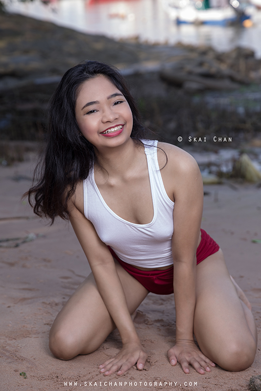 Glamour portrait photoshoot with Tantiara Rosli at West Coast Park