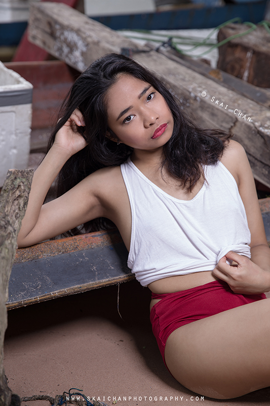 Glamour portrait photoshoot with Tantiara Rosli at West Coast Park