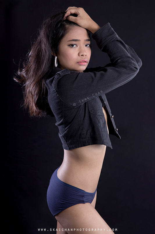 Modelling portfolio & glamour photoshoot with Tantiara Rosli at Tanjong Pagar (photography studio)