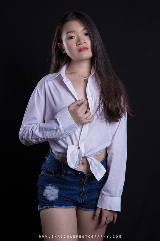 Modelling portfolio photoshoot with Janice Sui at Tanjong Pagar