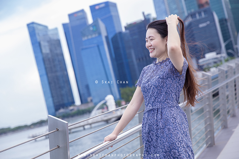 Lifestyle photoshoot with Sana at Jubilee Bridge