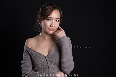 Indoor Studio Headshot Photoshoot - Ivy Tan @ Photography studio @ Tanjong Pagar