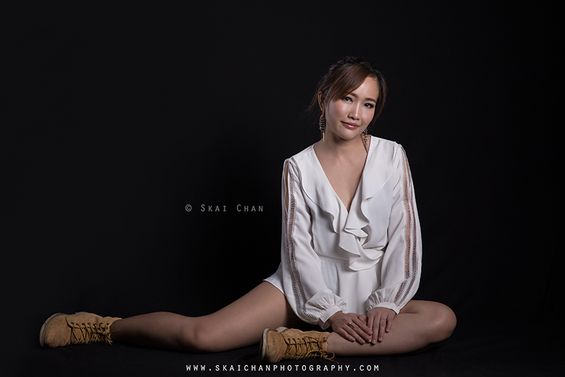 Corporate portrait photoshoot with Hair and Makeup Artist (HMUA) Ivy Tan at Tanjong Pagar (photography studio)