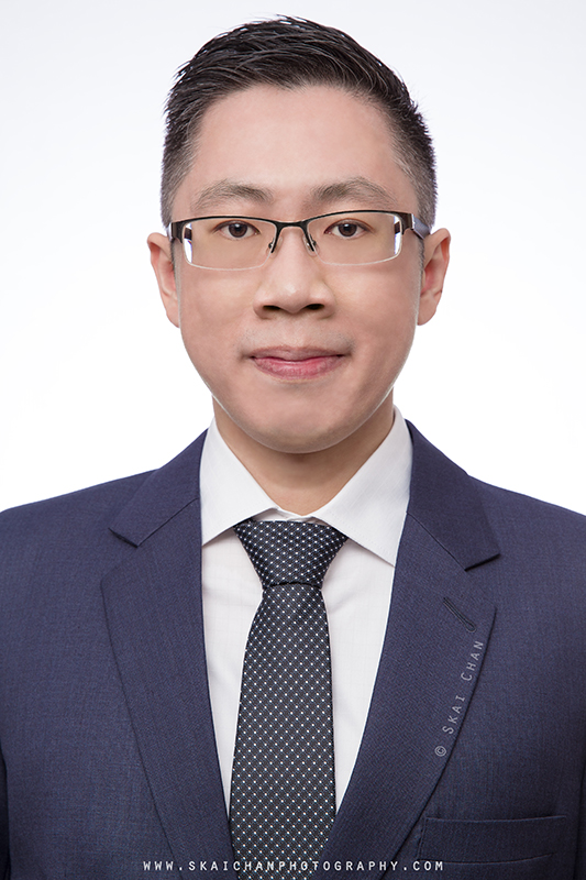 Corporate headshot photoshoot with Chia Yaozhong at Tanjong Pagar (photography studio)
