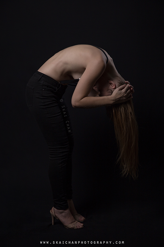 Masculine themed edgy photoshoot with Ko at Tanjong Pagar (photography studio)