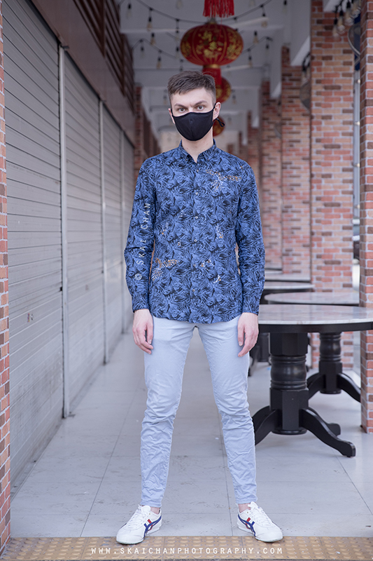 Men's fashion photoshoot with Greg at Macpherson Road