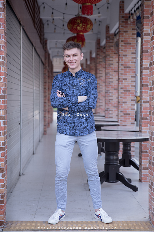 Men's fashion photoshoot with Greg at Macpherson Road
