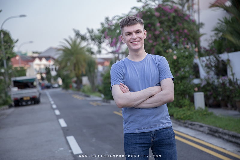 Men's outdoor lifestyle portrait photoshoot with Greg @ Macpherson