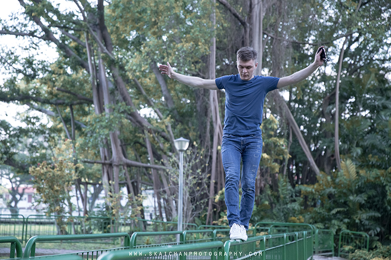 Men's outdoor lifestyle portrait photoshoot with Greg @ Macpherson