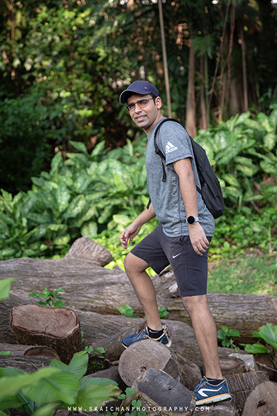 outdoor fitness photography using natural lighting