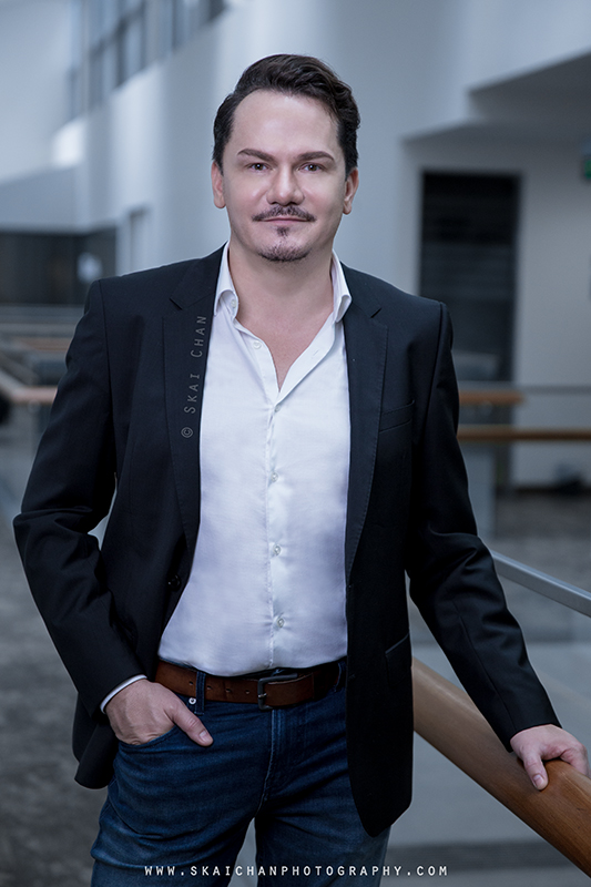 Corporate portrait photoshoot with Adam Tatarynowicz at Singapore Management University (SMU)