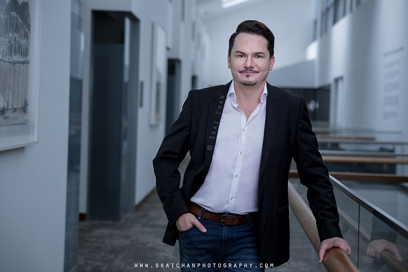Corporate portrait photoshoot with Adam Tatarynowicz at Singapore Management University (SMU)