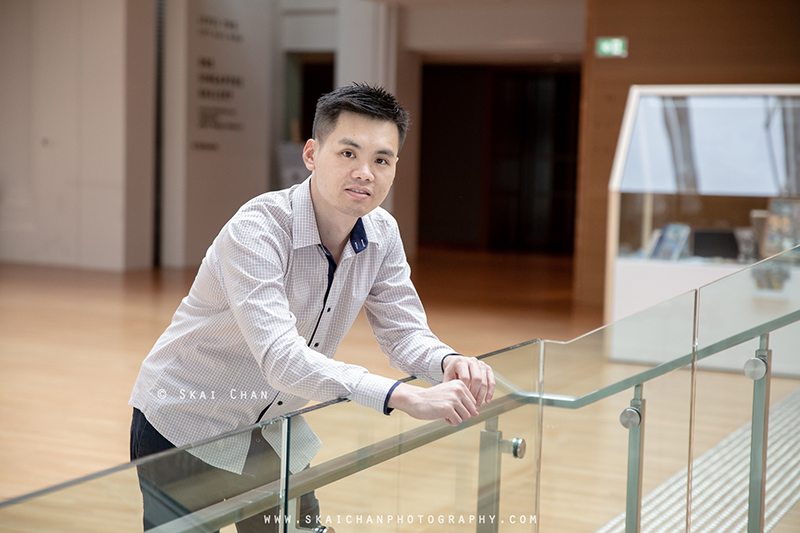 Men's lifestyle fashion portrait photoshoot with Ben @ National Gallery Singapore