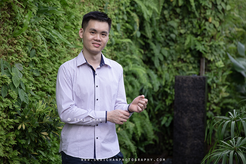 Men's lifestyle fashion portrait photoshoot with Ben @ National Gallery Singapore