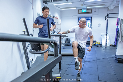 Indoor Casual Gym Business Photoshoot - RPT (Range Personal Training) @ Gym @ The Guild Fitness