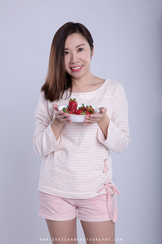 Fruits themed photoshoot with Carol Lim at Buona Vista (photography studio)