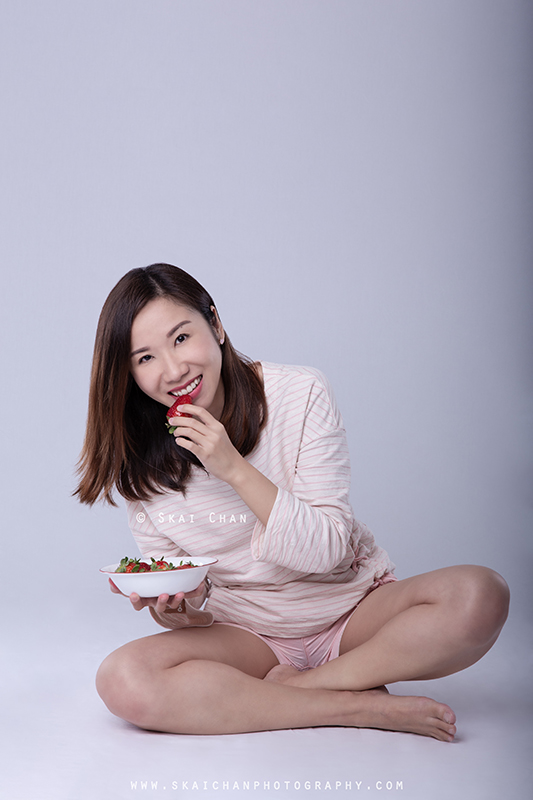 Fruits themed photoshoot with Carol Lim at Buona Vista (photography studio)