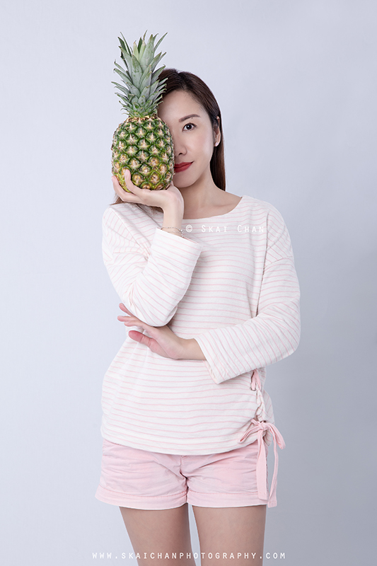 Fruits themed photoshoot with Carol Lim at Buona Vista (photography studio)