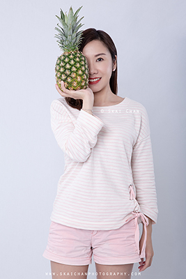 Indoor Studio Fruits Themed Photoshoot - Carol Lim @ Photography Studio @ Buona Vista