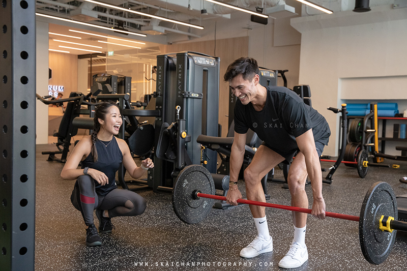Commercial fitness gym photoshoot with Platinum Fitness at Tanglin Mall Commercial fitness gym photoshoot with Platinum Fitness at Tanglin Mall