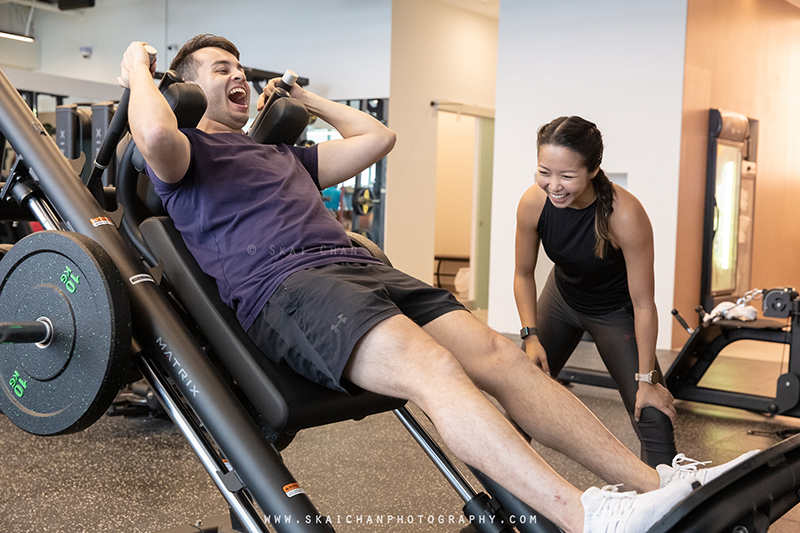 Commercial fitness gym photoshoot with Platinum Fitness at Tanglin Mall Commercial fitness gym photoshoot with Platinum Fitness at Tanglin Mall