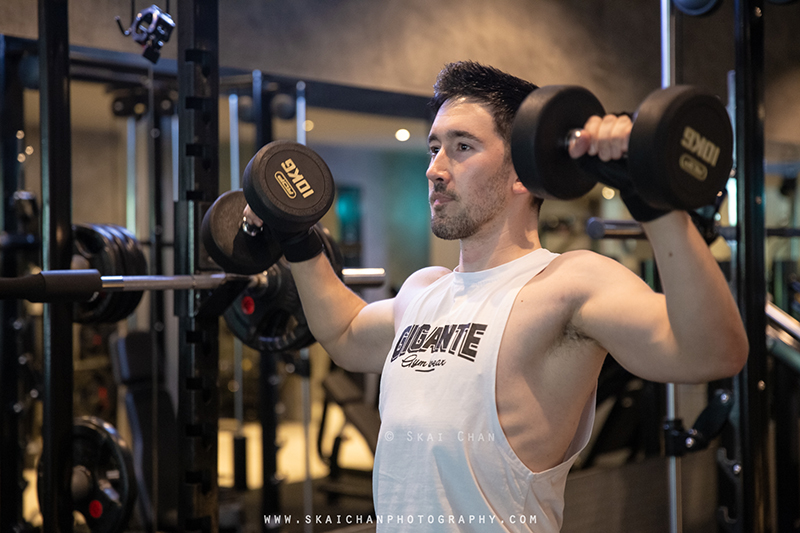 Men's fitness gym photoshoot with Lukas Berger at GymHaus Men's fitness gym photoshoot with Lukas Berger at GymHaus