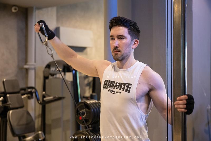 Men's fitness gym photoshoot with Lukas Berger at GymHaus Men's fitness gym photoshoot with Lukas Berger at GymHaus