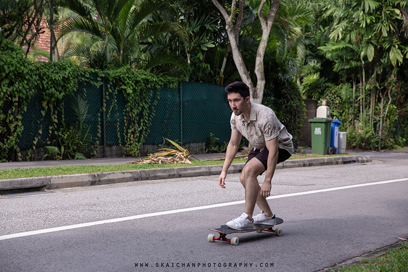 Sports longboard photoshoot with Lukas Berger at Tanjong Katong Sports longboard photoshoot with Lukas Berger at Tanjong Katong
