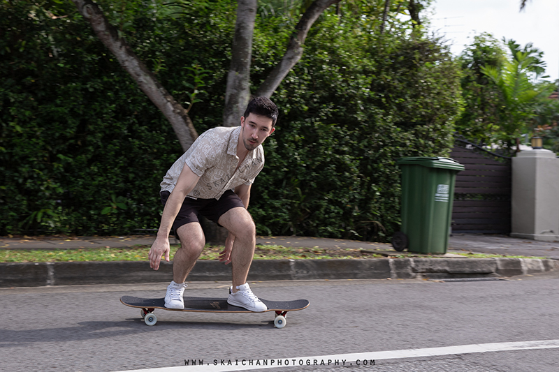 Sports longboard photoshoot with Lukas Berger at Tanjong Katong Sports longboard photoshoot with Lukas Berger at Tanjong Katong