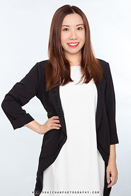 Indoor Corporate Photoshoot - Carol Lim @ Photography studio @ Tanjong Pagar