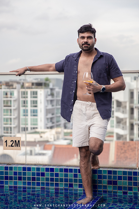 Men's lifestyle fitness portrait photoshoot with Anmol @ swimming pool @ Edenz Loft Men's lifestyle fitness portrait photoshoot with Anmol @ swimming pool @ Edenz Loft