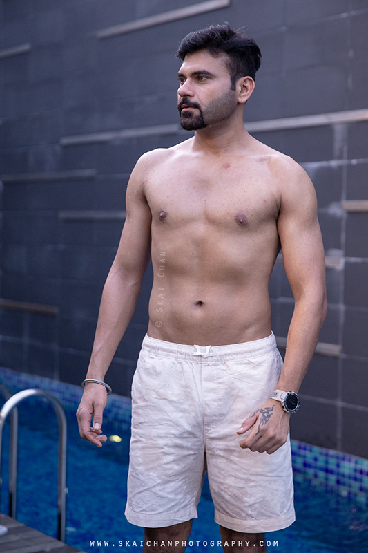 Men's lifestyle fitness portrait photoshoot with Anmol @ swimming pool @ Edenz Loft Men's lifestyle fitness portrait photoshoot with Anmol @ swimming pool @ Edenz Loft