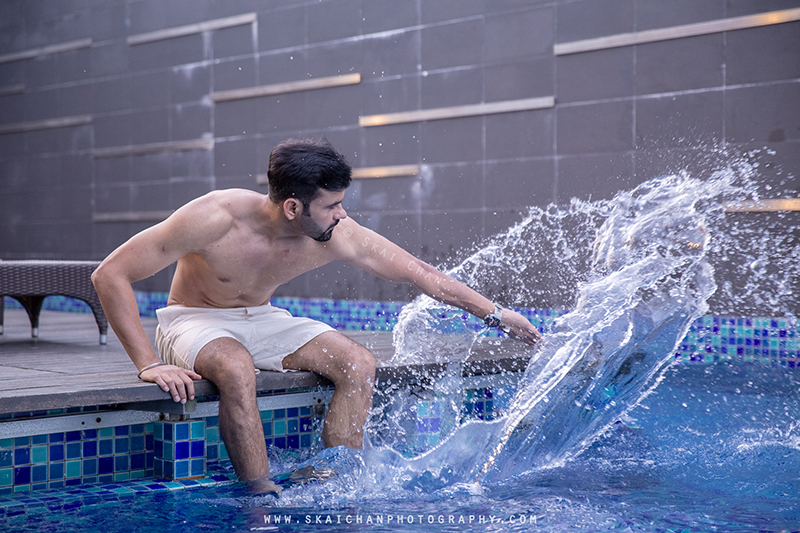 Water Themed fitness portrait photoshoot with Anmol @ swimming pool @ Edenz Loft Water Themed fitness portrait photoshoot with Anmol @ swimming pool @ Edenz Loft