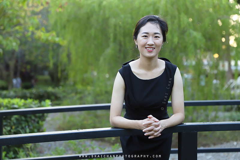 Lifestyle corporate photoshoot with Rachel Lee at Tiong Bahru Park