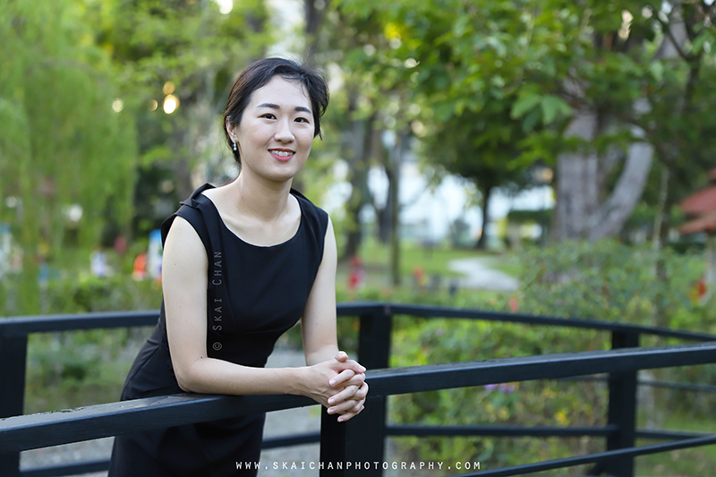 Lifestyle corporate photoshoot with Rachel Lee at Tiong Bahru Park
