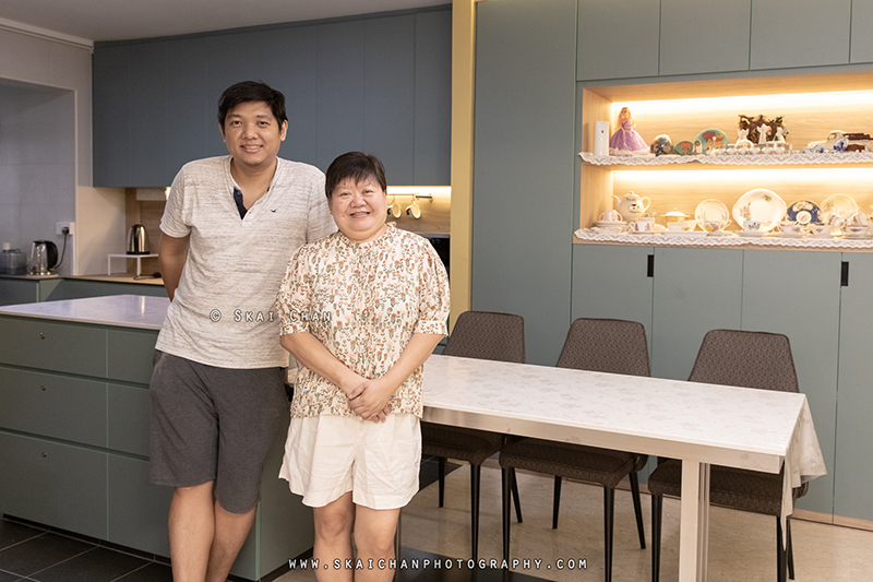 ID & Contractor Zack Xu with his client ID & Contractor Zack Xu with his client