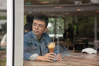Indoor Lifestyle Cafe Photoshoot - Barry Chow @ Fusion Spoon Cafe (Jurong Lake Gardens)